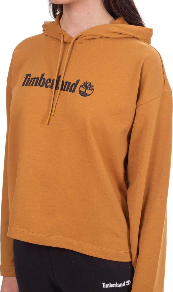 TIMBERLAND - Damen-Kapuzenpullover mit linearem Logo - Größe L