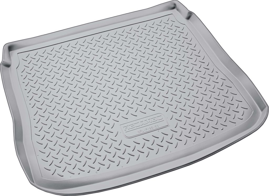 Gummi Kofferraumwanne für VW Tiguan 5N | BJ 2007-2016 | mit Standartboden | GRAU