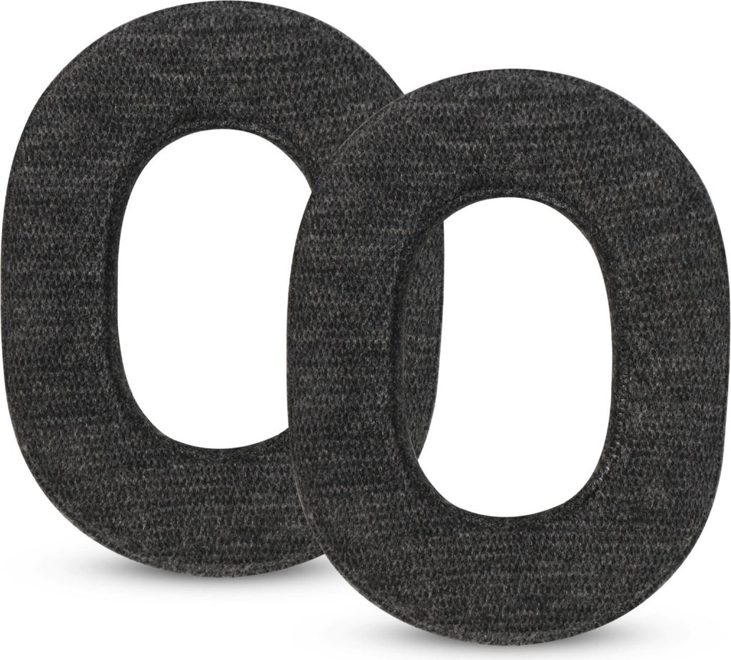 INF Ersatz Ohrpolster für Sony MDR-1000X & WH-1000XM2 Kopfhörer - Graue Baumwolle (2 Stk)