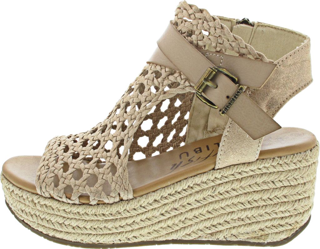 Blowfish Lorrah Keilsandalette Beige Produktbild 