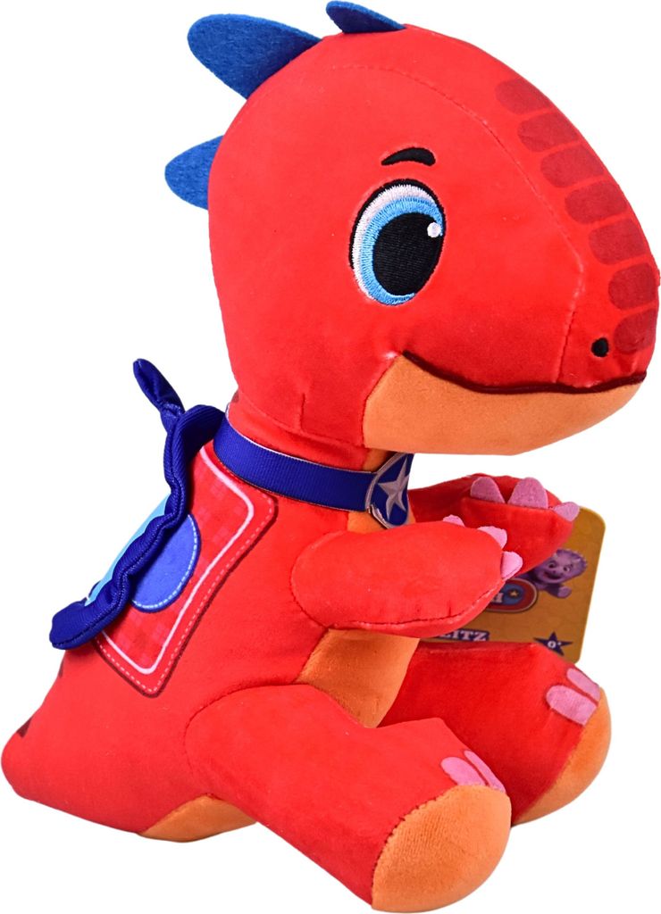 Plüschtier Blitz Dino Ranch Kuscheltier 25 cm - Kinder Plüschfigur