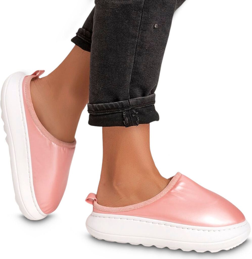 PIZZ ANNU Damen Hausschuhe Winter - Plüsch Pantoffeln Mit Memory Foam