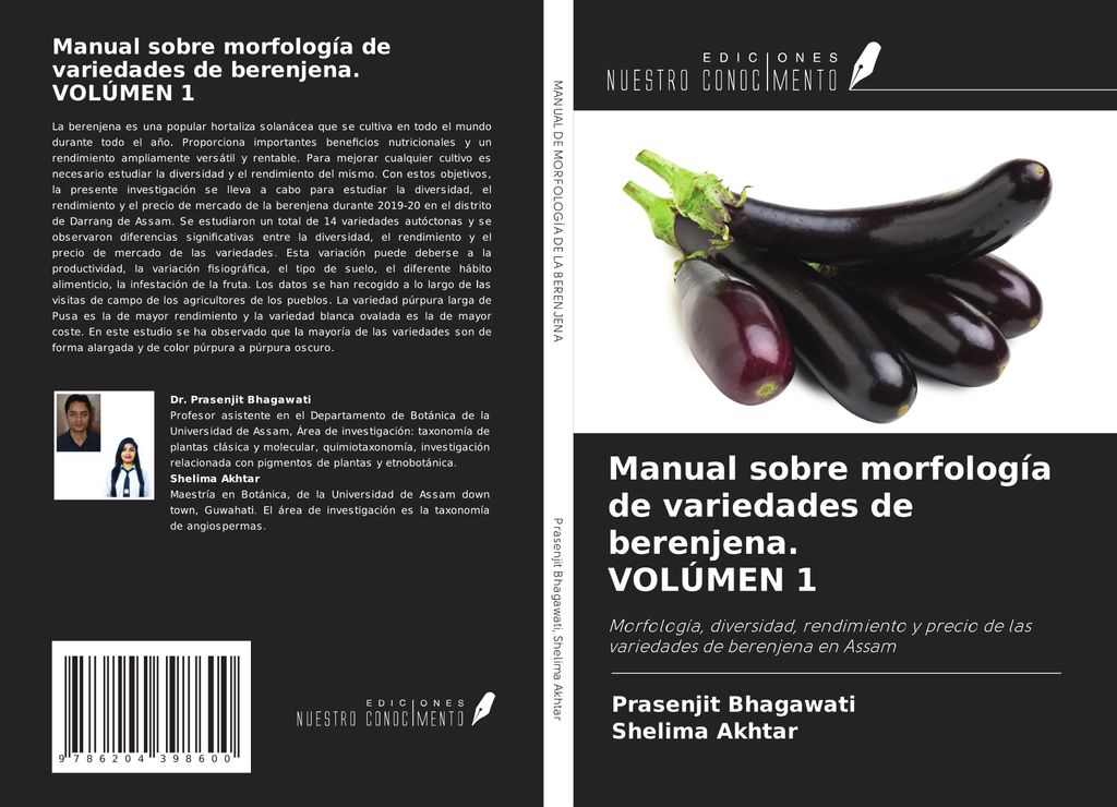 Manual sobre morfología de variedades de berenjena. VOLÚMEN 1