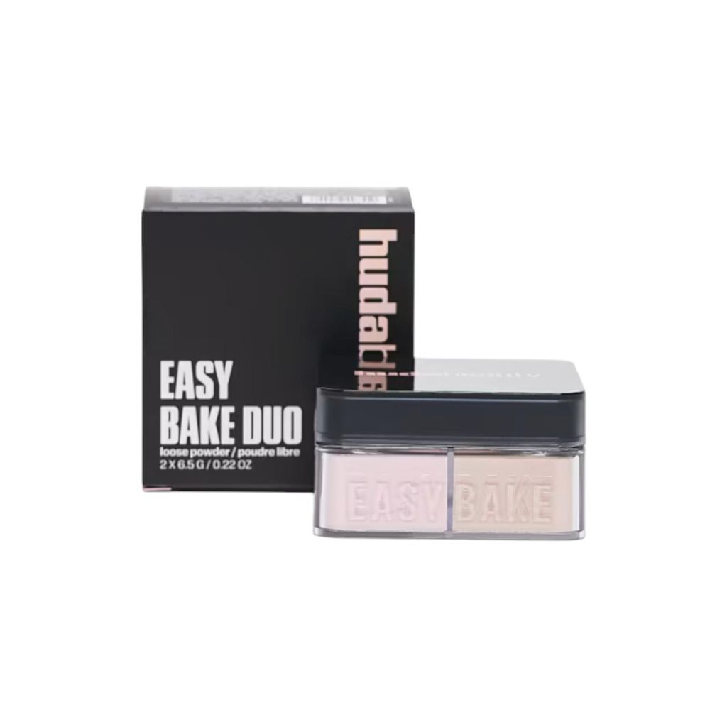 HUDA BEAUTY Easy Bake Duo – Loses Fixierpuder - Cherry Peach