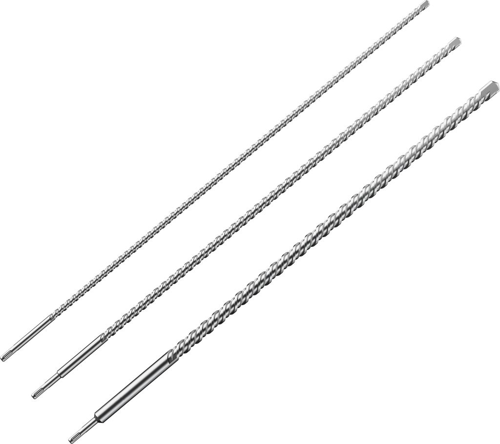 Sada vrtáků Wiltec SDS 3 kusy, délka 1000 mm, hloubka Obrázek produktu 1