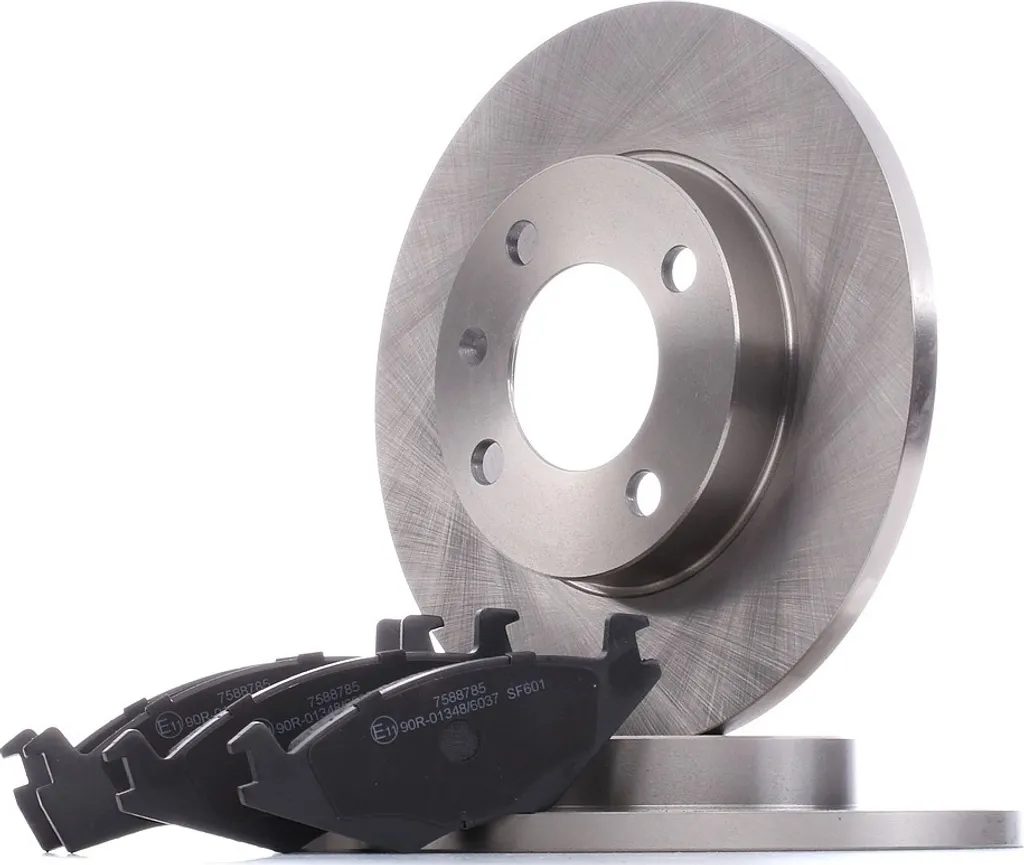 Disques de frein ventilés et plaquettes anti-bruit pour Vento