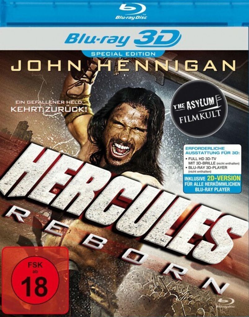 Hercules Reborn (Blu-ray 3D)
