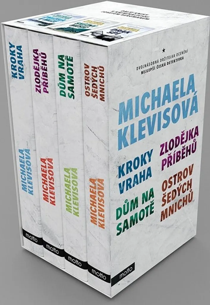Livre de Poche Michaela Klevisová BOX 2 - Idée Cadeau Idéale pour Lecteur Polar