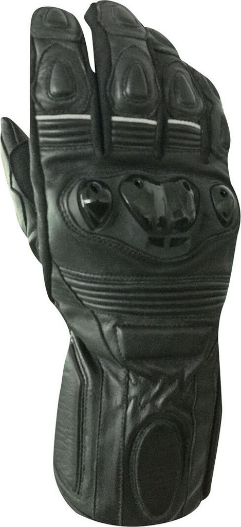 Bores Rider wasserdichte Motorrad Handschuhe, schwarz, 12