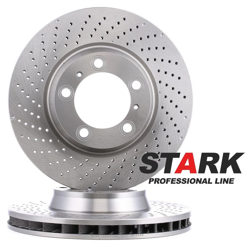 STARK Bremsscheibe Vorne Links für PORSCHE 911 (996) 330mm SKBD-0023204