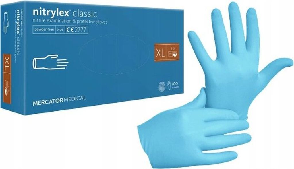 MedComfort Style Nitril Einweghandschuhe Einmalhandschuhe Ocean Grün XS