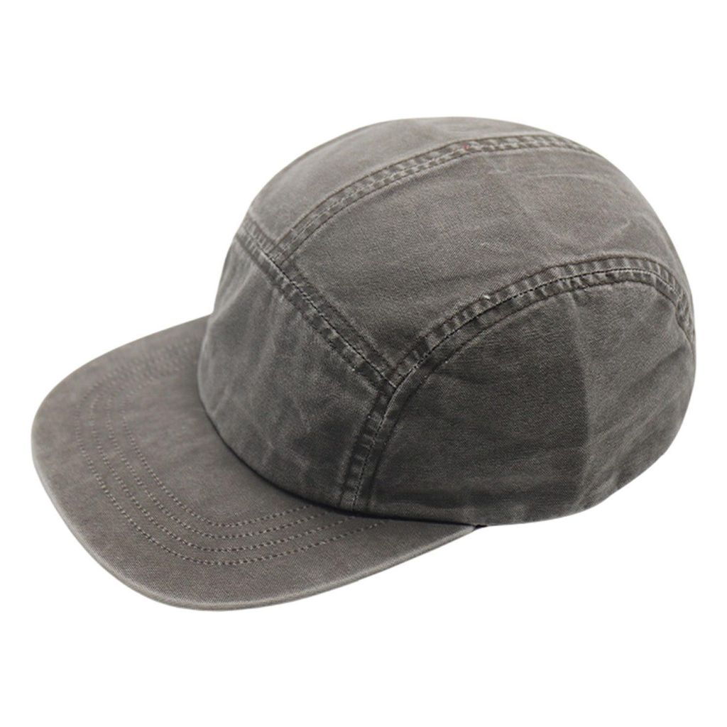 Vintage Baseballkappe für Herren und Damen, Verstellbar Baseball Cap für Outdoor Sport Reisen, Grau