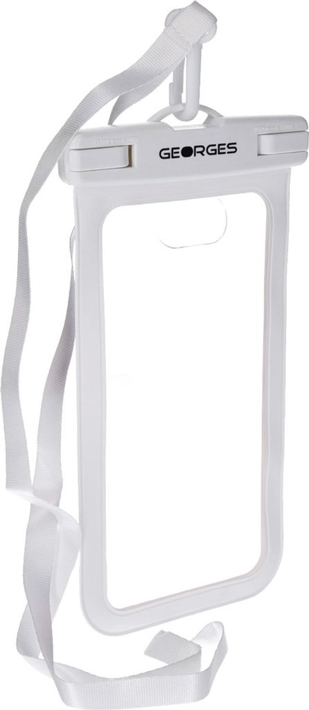 Wasserdichte Handyhülle "Georges" TPU 6,5" Weiß Produktbild 