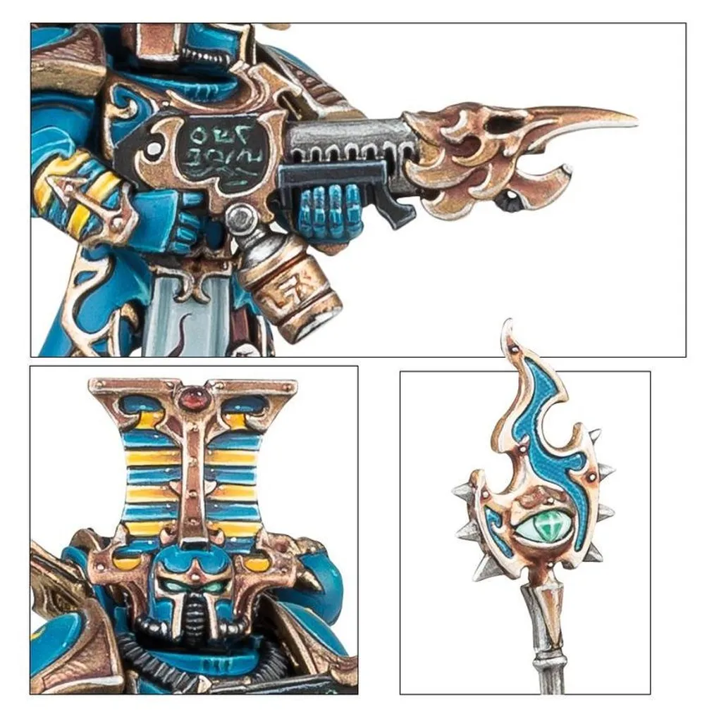 Figurines Marines Rubriques Thousand Sons Kit de Modélisme 10 Pièces - 6
