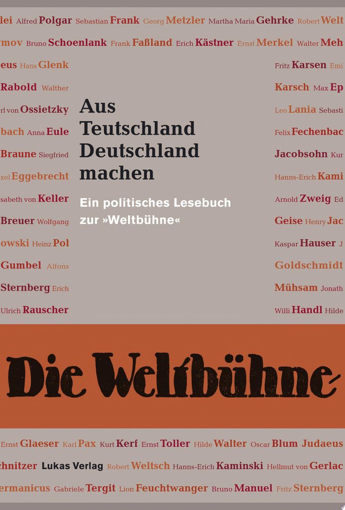 Aus Teutschland Deutschland machen | Friedhelm Greis