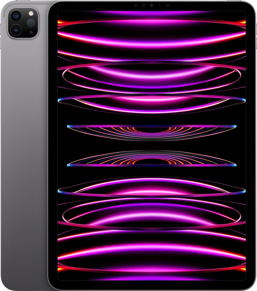 Apple iPad Pro 11 (4. Gen) 128GB Wi-Fi + Cell Space Grey Produktbild