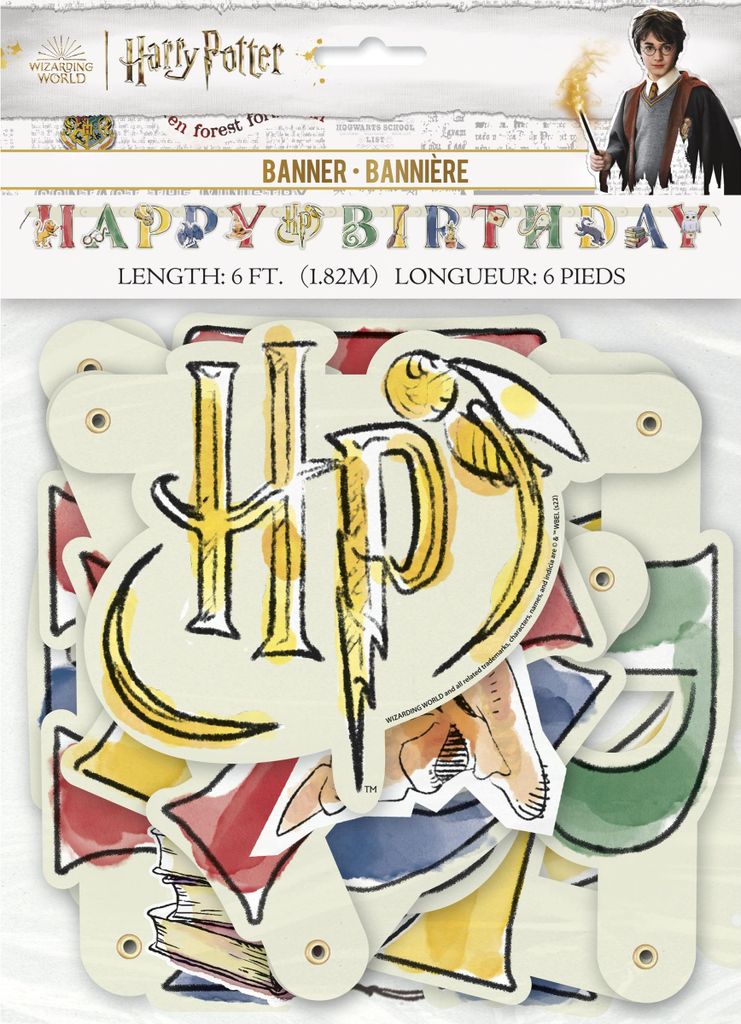 Girlanda - Happy Birthday - narozeniny - Harry Potter - 182 Obrázek produktu 