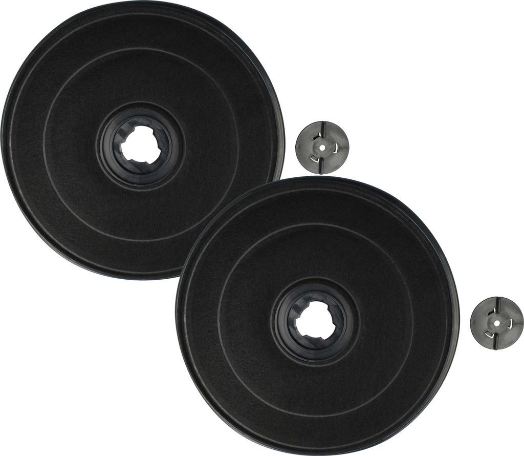 vhbw 2x Aktivkohlefilter kompatibel mit Miele DA156, Produktbild 