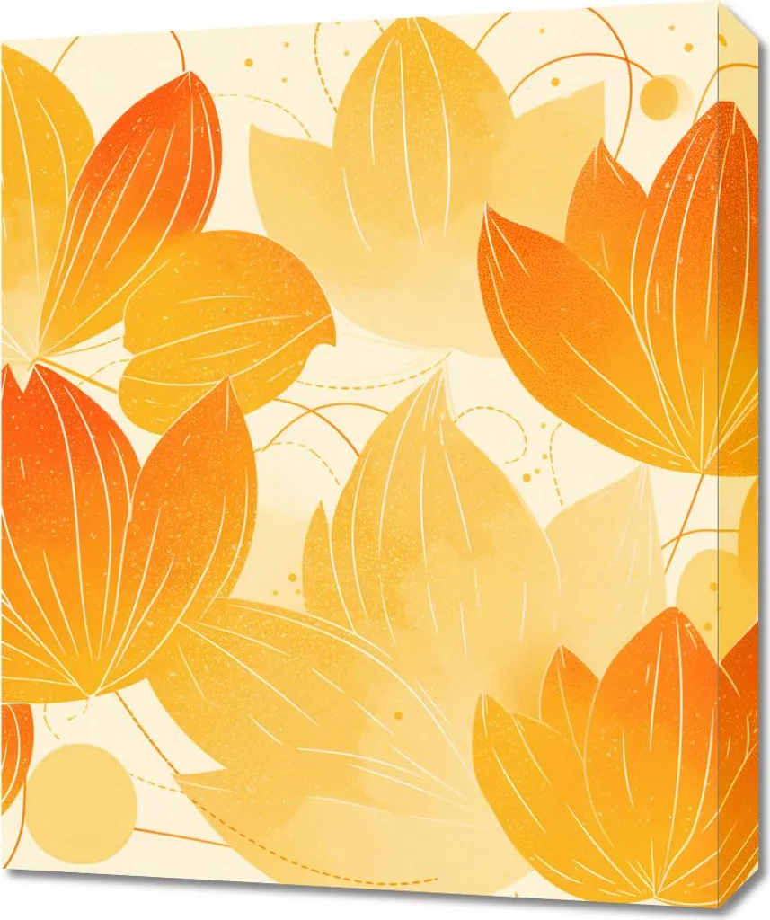 Quadro Paesaggio Autunnale 50x60 cm - Atmosfera e Colore per Casa