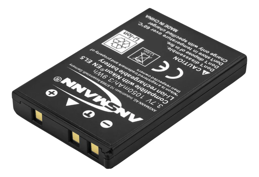 Batteria Nikon EN-EL5 ANSMANN - Risolvi i problemi di ricarica