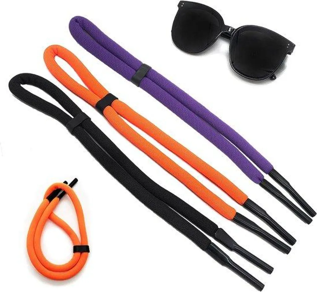 Cordon de Sécurité Flottant pour Lunettes Sport - 3 Pcs pour Aviron Surf