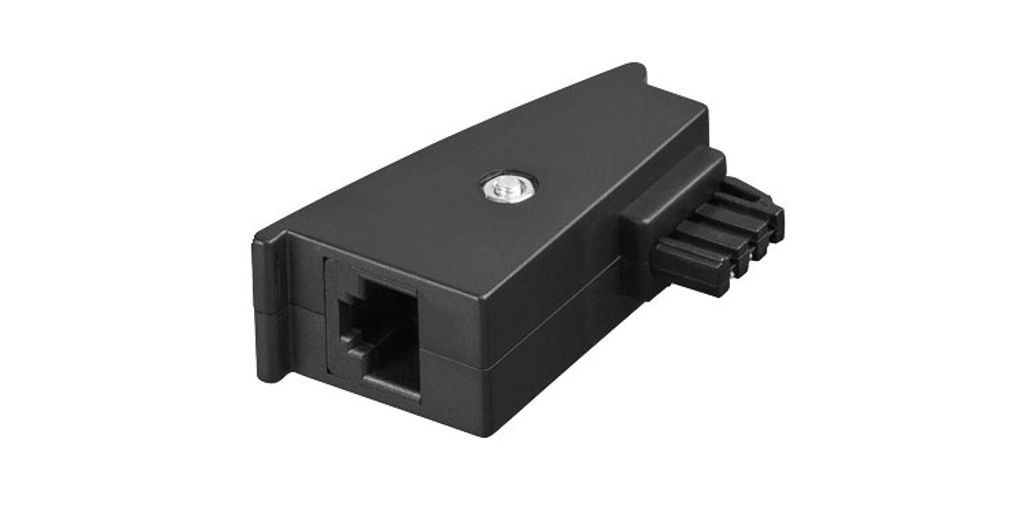 TAE Adapter, Stecker F auf RJ45 (8P2C) Kupplung, Good Connections