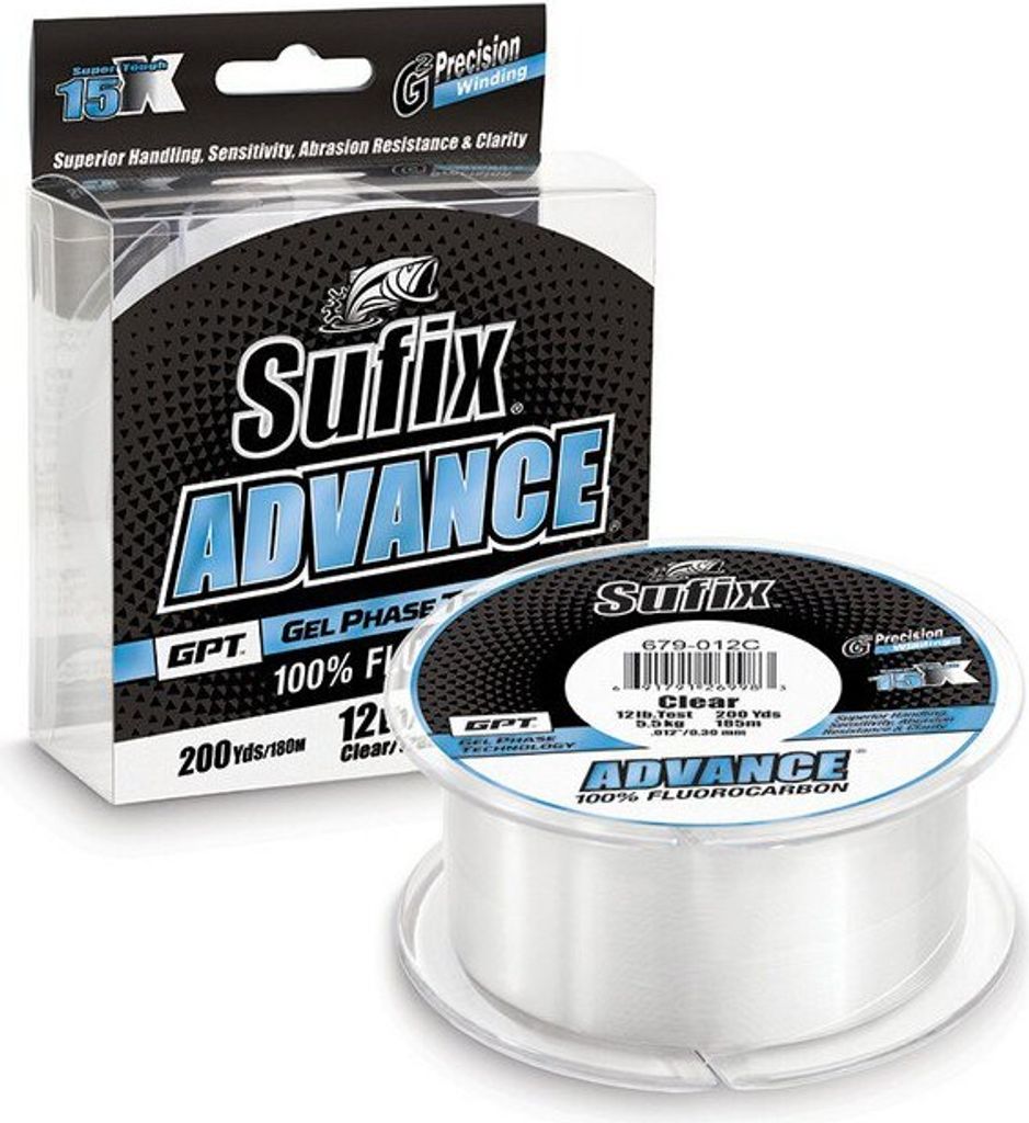 Sufix Advance G2 Flurocarbon 91 M Durchsichtig 0.235 mm Durchsichtig 0.235 mm