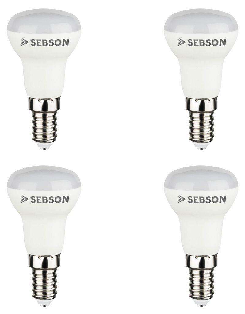 4x LED Lampen E14 R39 3W warmweiss RA97 flimmerfrei 230V Produktbild 