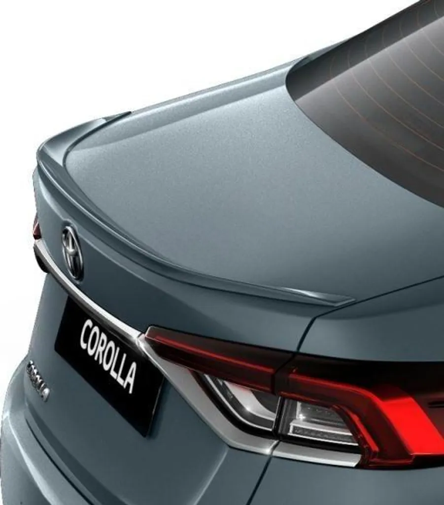 Becquet Toyota Corolla Gris Métallisé 1K3 PW156-02021-BZ Original