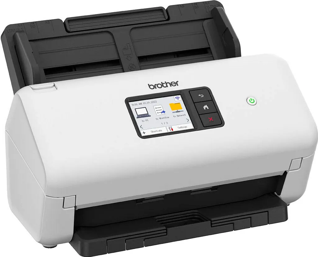 Scanner de documents Brother ADS-4500W - Recto-Verso 35 ppm ADS4500WRE1 - 3