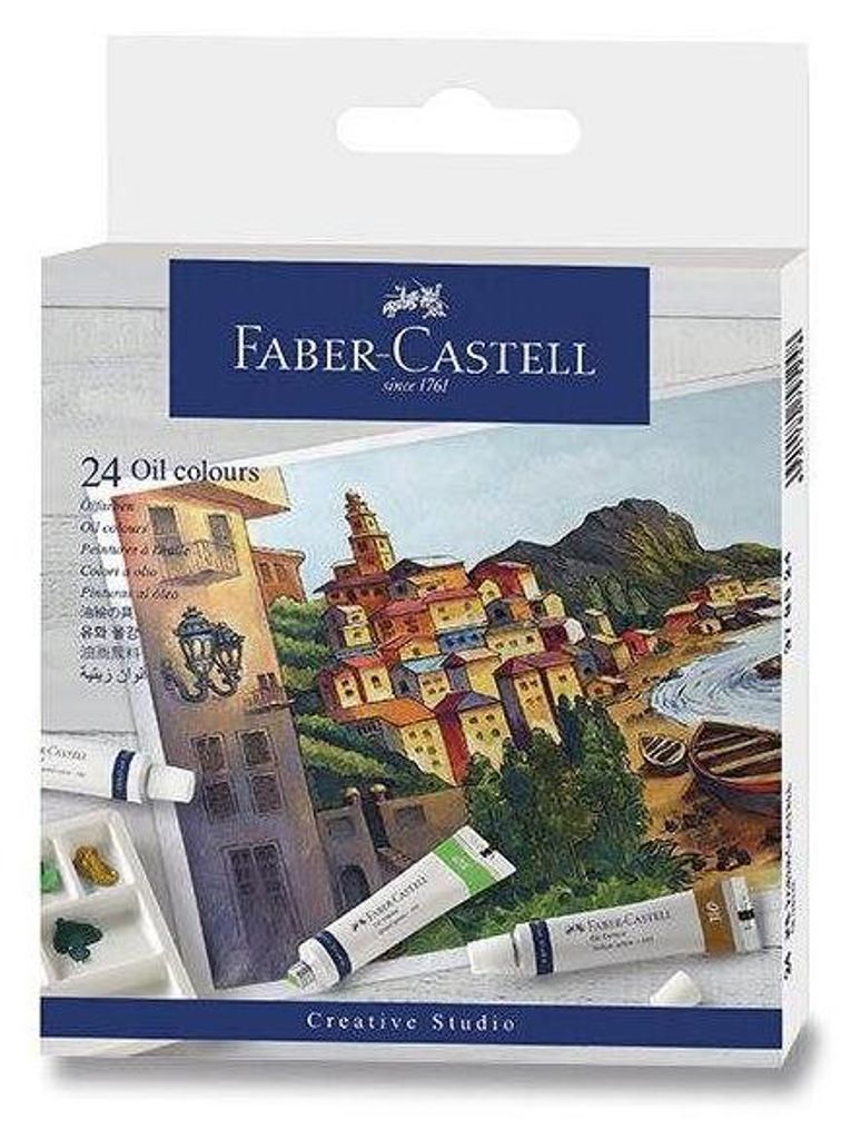 FABER-CASTELL in tubetto, 24 colori Immagine del prodotto 