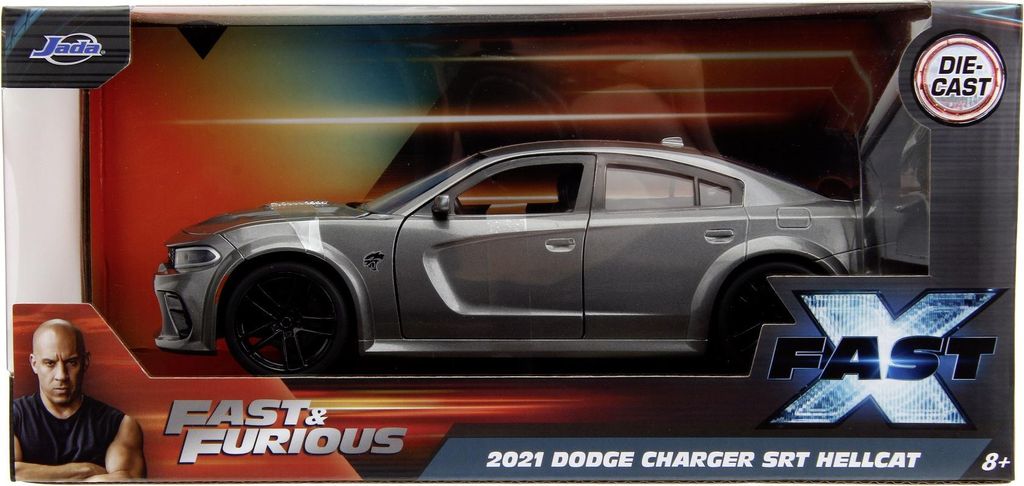 Jada Modellauto Hollywood Rides Fast & Furious 2021 Dodge Produktbild 