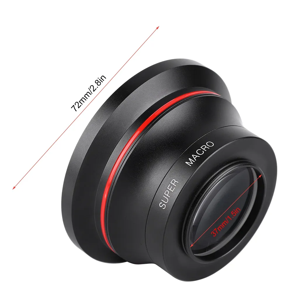 Objectif Grand Angle 0.39X Haute Résolution avec Filetage de 37mm - 4
