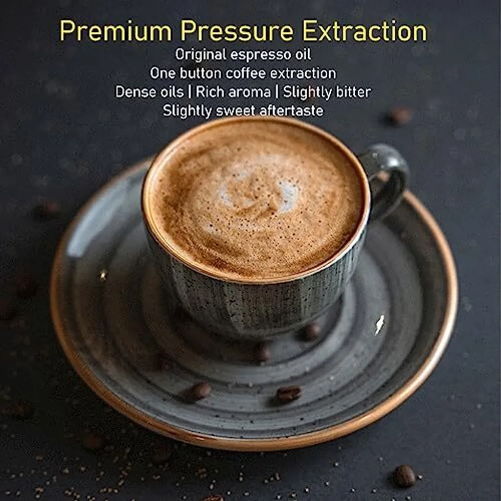 ASIXXSIX Caffettiera portatile, mini macchina per caffè espresso di tipo C ricaricabile senza fili con batteria da 1200 mAh, serbatoio dell'acqua da 160 ml, da viaggio in campeggio - 4