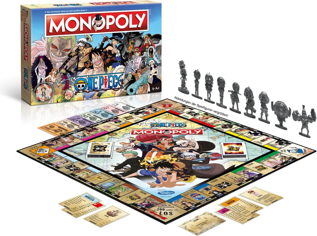Monopoly édition One Piece - Jeu de société de stratégie version Luffy - 3