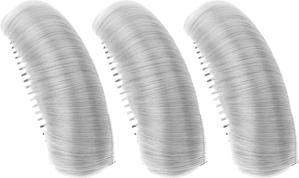 3 Stš¹ck unsichtbares Haarpolster, natš¹rliche Haarbasis, Beulenclip, Haarstyling-Einsatzwerkzeug fš¹r Volumen, DIY, Erh?hung des Haar-Access...
