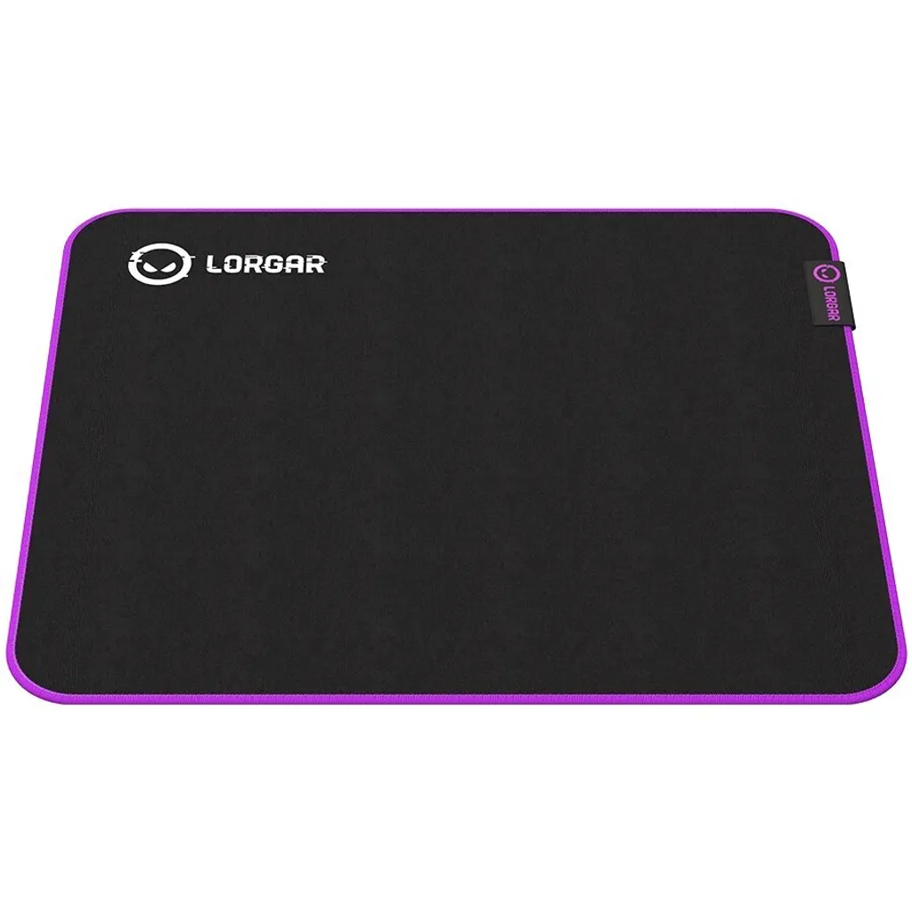 Tappetino Mouse LORGAR Main 313 Nero 360x300mm - Alta Qualità Retail