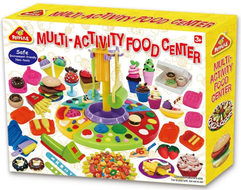 Kit de Pâte à Modeler Nenurodyta Z Dough Set Food Making 8909 Enfant