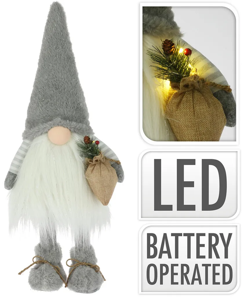 Croix LED 65cm Blanc Street Mix : Éclairage Extérieur sans Panne