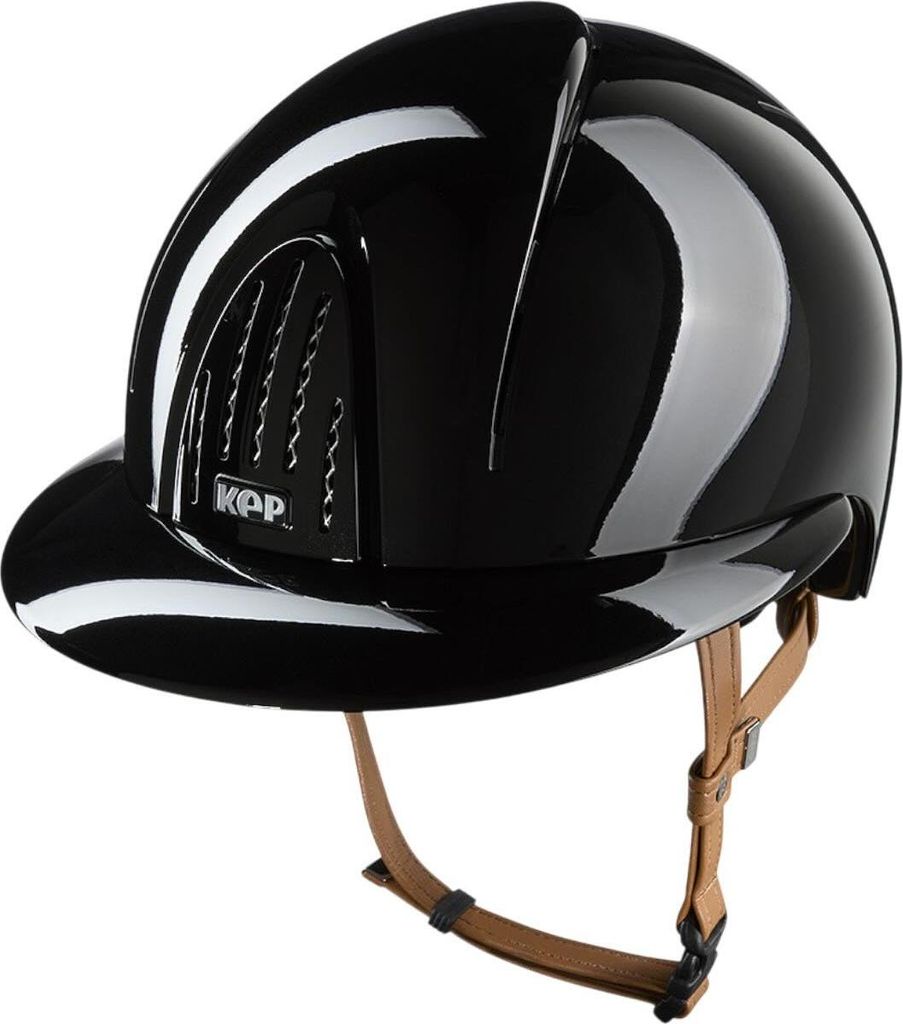 KEP Italia Reithelm Smart Nova Polish Polo Visier black mit Produktbild 