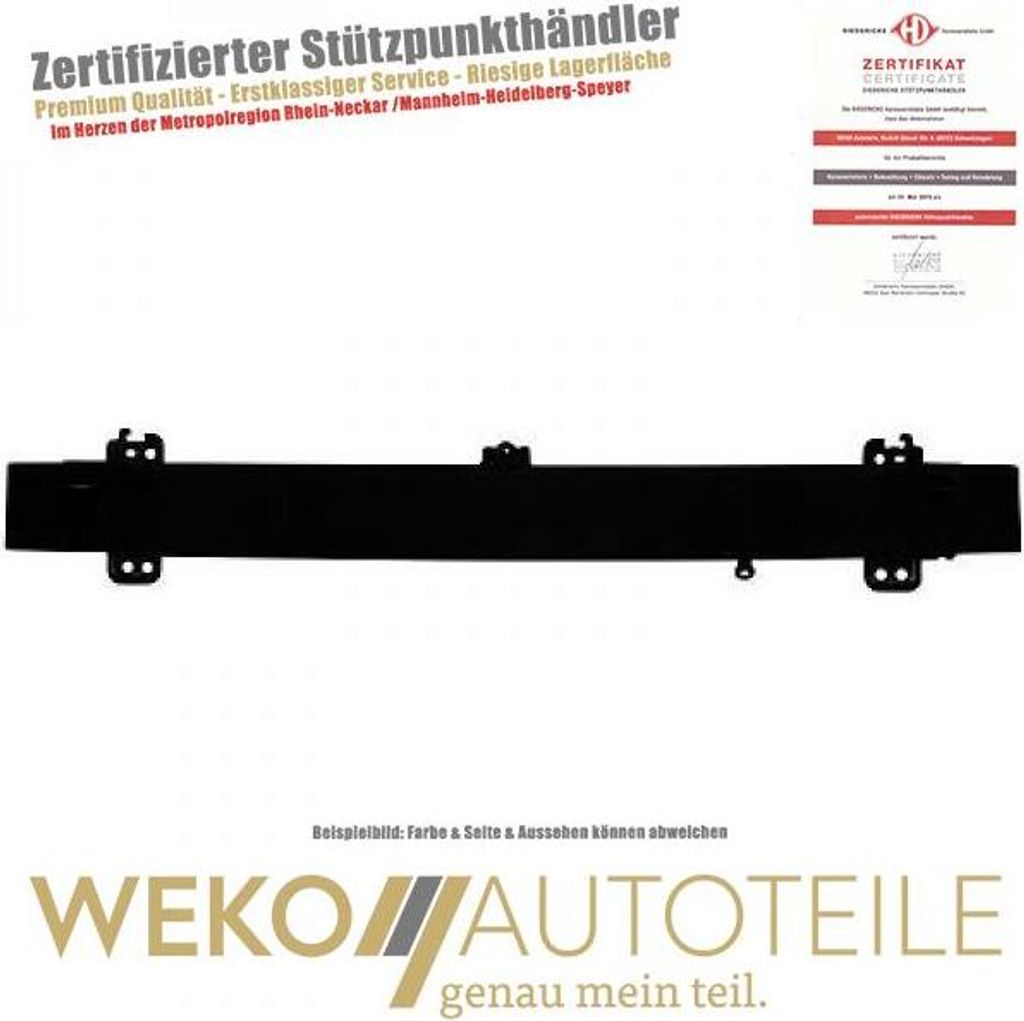 Träger Stoßstange vorne DIEDERICHS 6687060 für TOYOTA