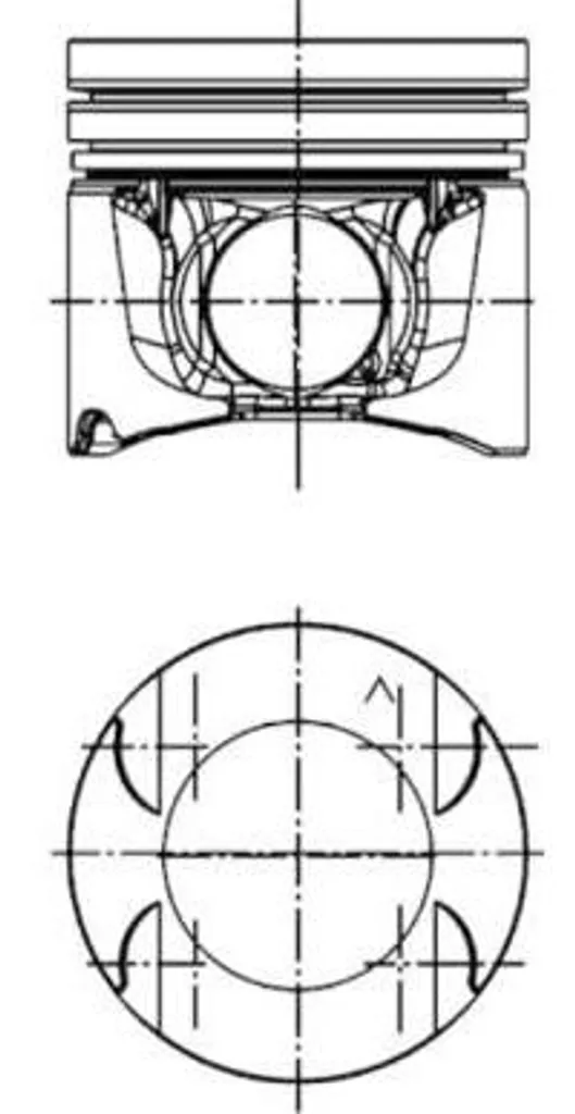 Piston pour Réparation Moteur Renault Espace et Opel Vivaro 40262620