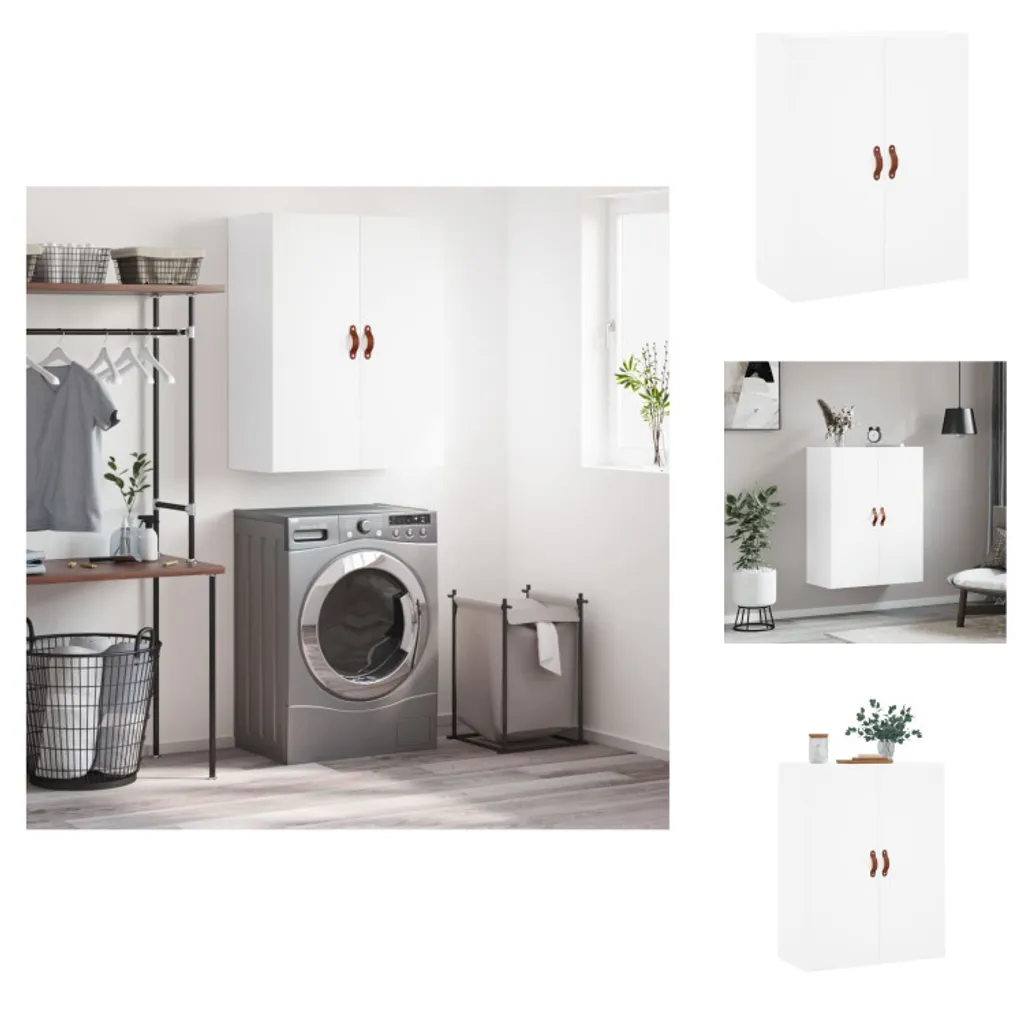 Armadio Sospeso vidaXL Bianco 69,5x34x90 cm - Soluzione Salvaspazio Cucina