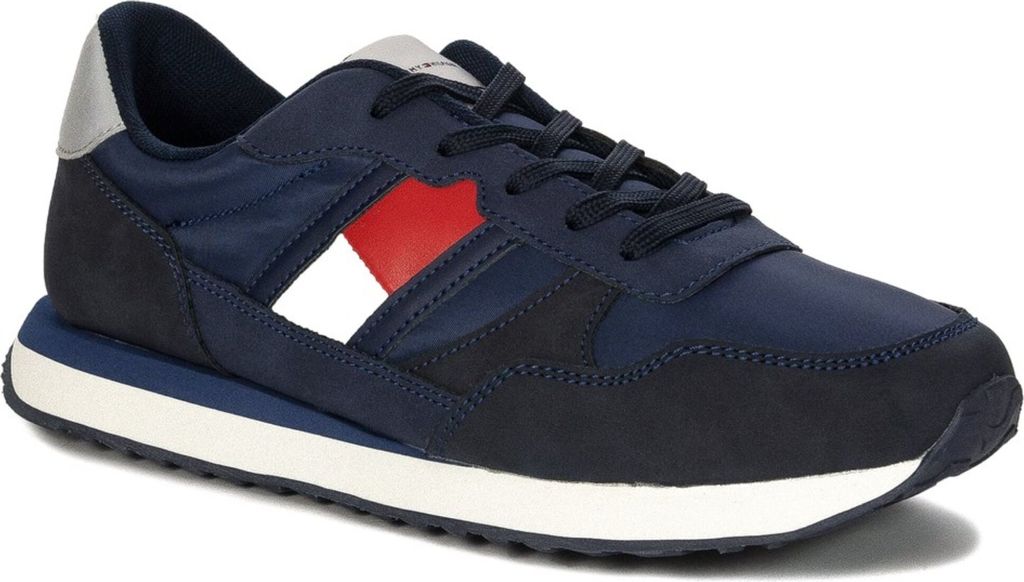 TOMMY HILFIGER SNEAKER FLAG BASSA ALLAC Blau
