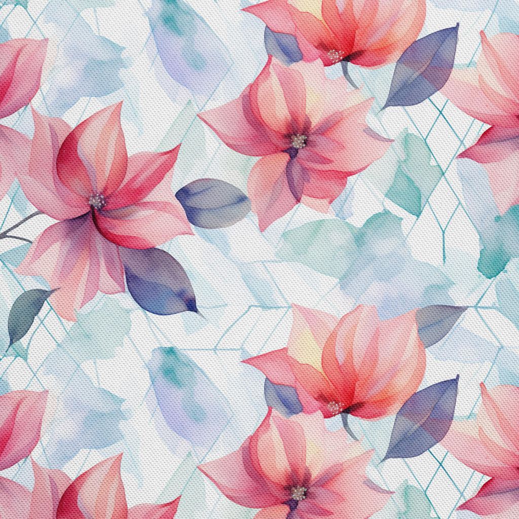 OUTDOOR DEKOSTOFFE OXFORD - Blumen - DX2420
