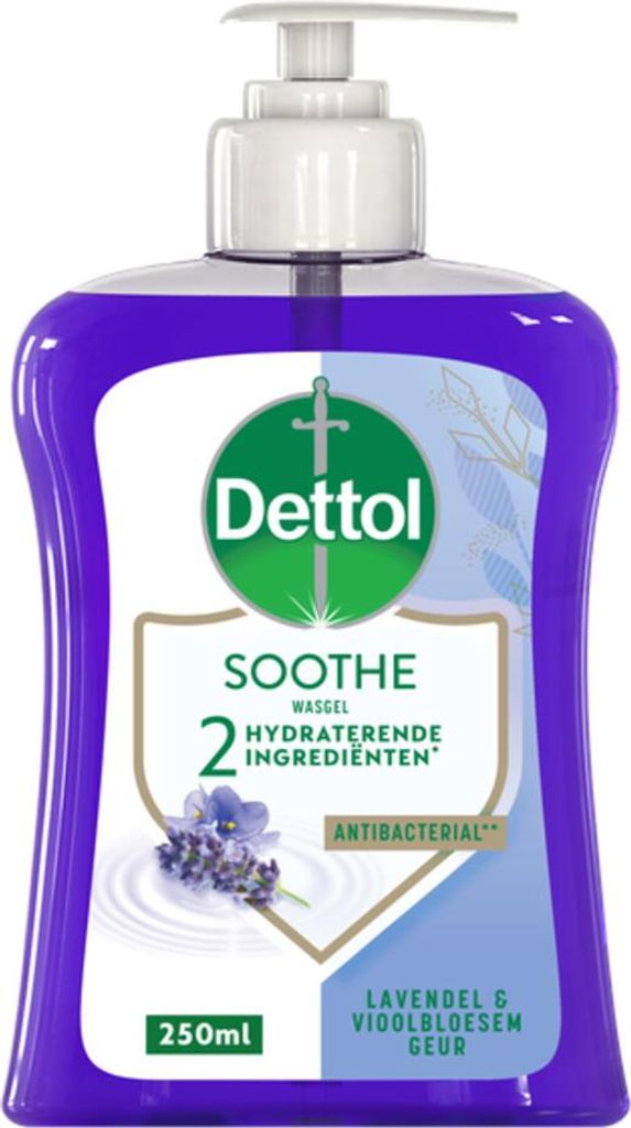 Dettol Handseife - Soothe - Lavendel & Veilchenblüte - 250 ml - 1 Stück