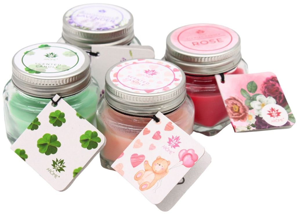 ARÔME Sada sviečok s prianím Floral, mix 4 vôní, 24 ks Obrázok produktu 