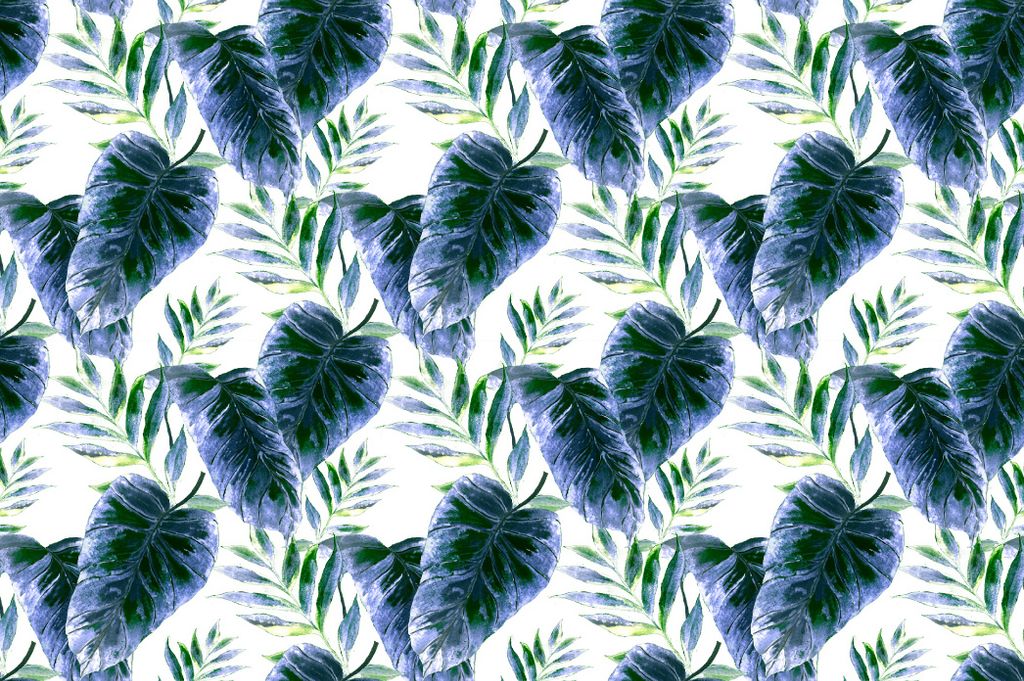 Muralo Fototapete 405 x 270 cm Vlies Tapete Wandtapeten moderne Wandbilder XXL Wald Monstera Dschungel Tropen