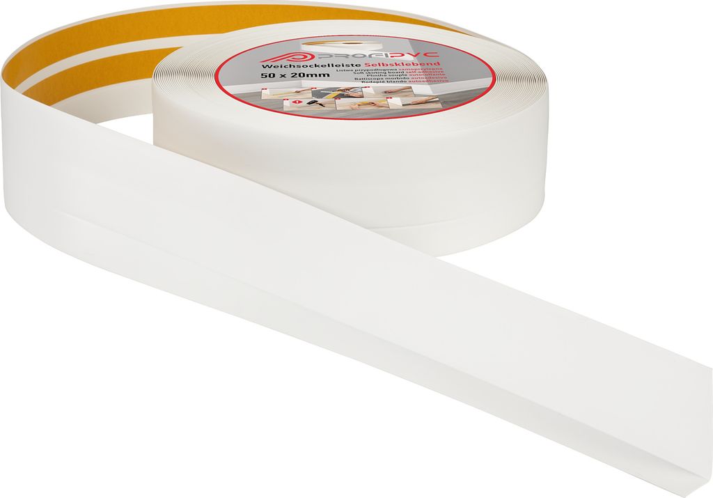 ProfiPVC Weichsockelleiste PVC 50x20mm 10 Meter Produktbild 