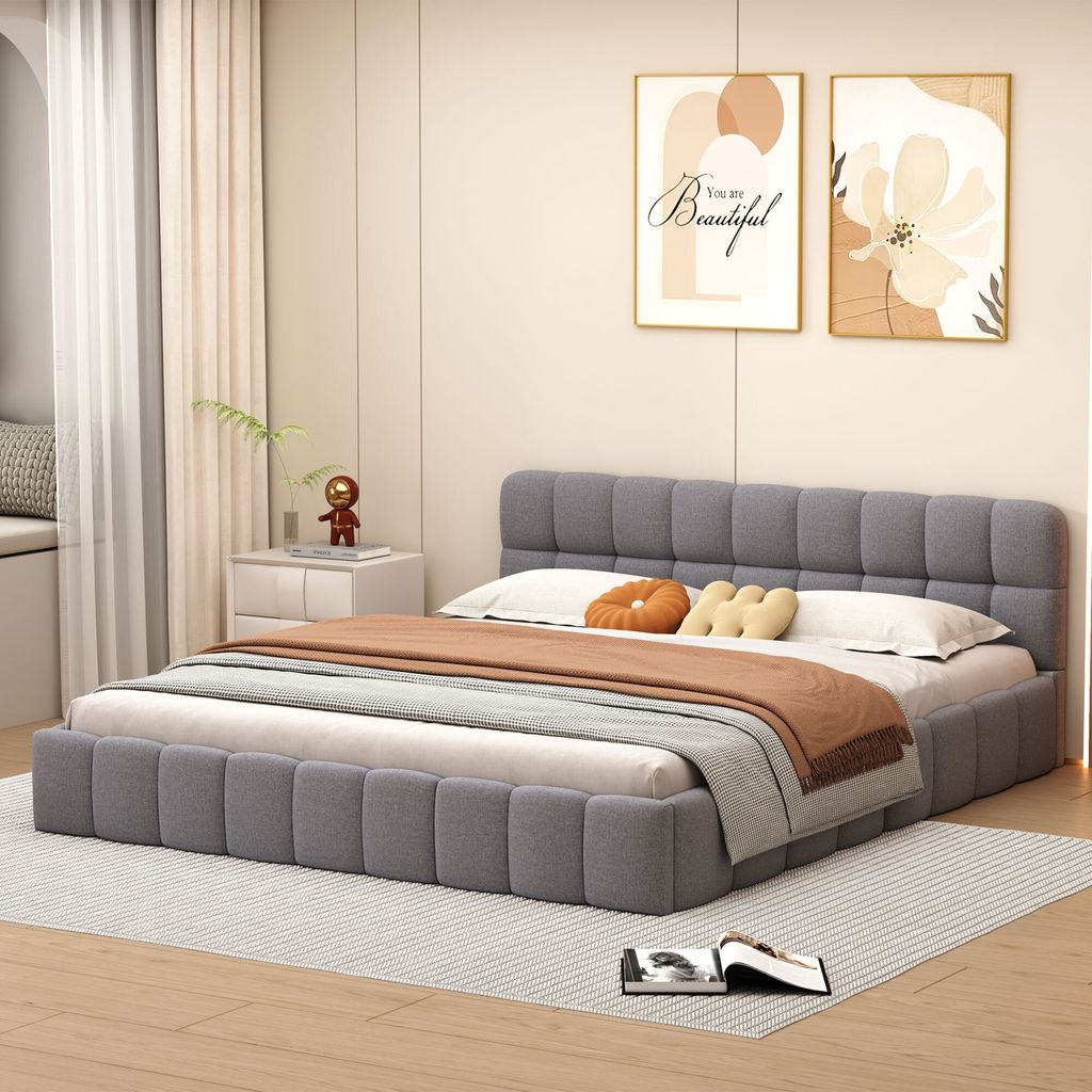ProximaX Polsterbett 160x200 cm – Doppelbett mit Produktbild 